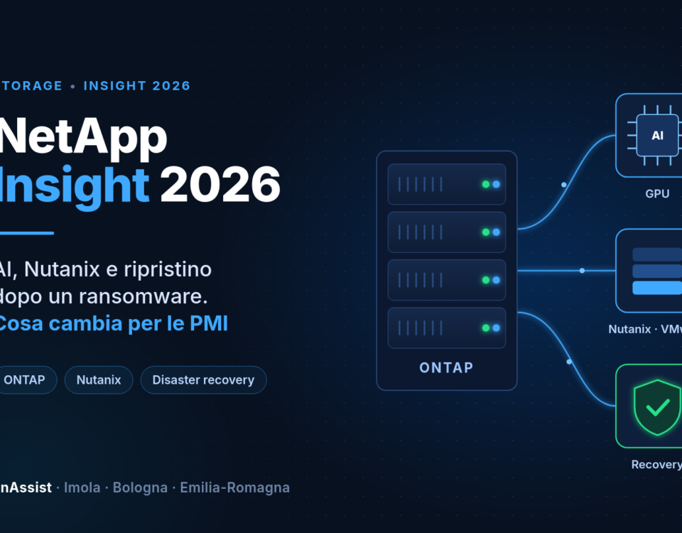 NetApp Insight 2026: storage ONTAP collegato a GPU, Nutanix e VMware e ripristino dopo un ransomware